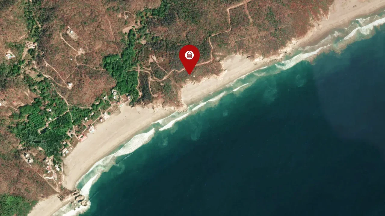 Land in El Nanche Beach near Barra de la Cruz Huatulco