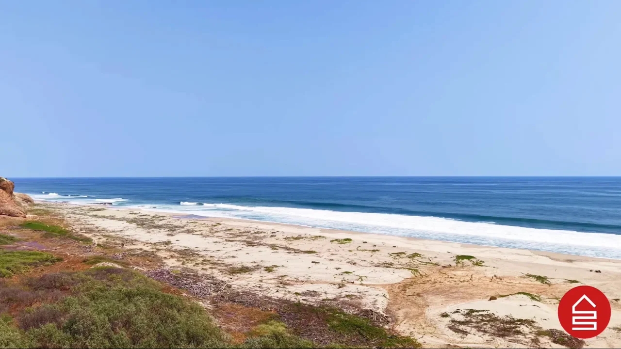 El Nanche Beach Huatulco ocean view near the land for sale